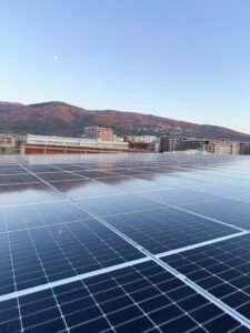 Installation of a 330 kWp solar PV system on the rooftop of the Liri confectionery factory, Prizren
