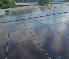 Installation of a 110kWp solar PV system on the rooftop of the SatStyro factory, Mushnikovo, Prizren Installation of a 110kWp solar PV system on the rooftop of the SatStyro factory, Mushnikovo, Prizren